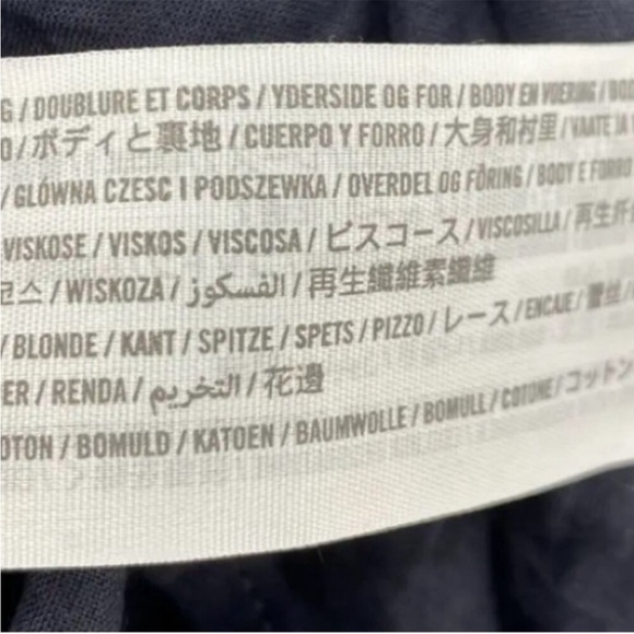 Abercrombie & Fitch Black Lace Panel Spaghetti Straps Maxi Dress. - Picture 7 of 7